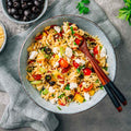 Lemon Honey Greek Orzo Pasta Salad