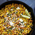 Lime Honey Skillet Corn