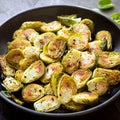 Honey Glazed Zesty Roasted Brussel Sprouts