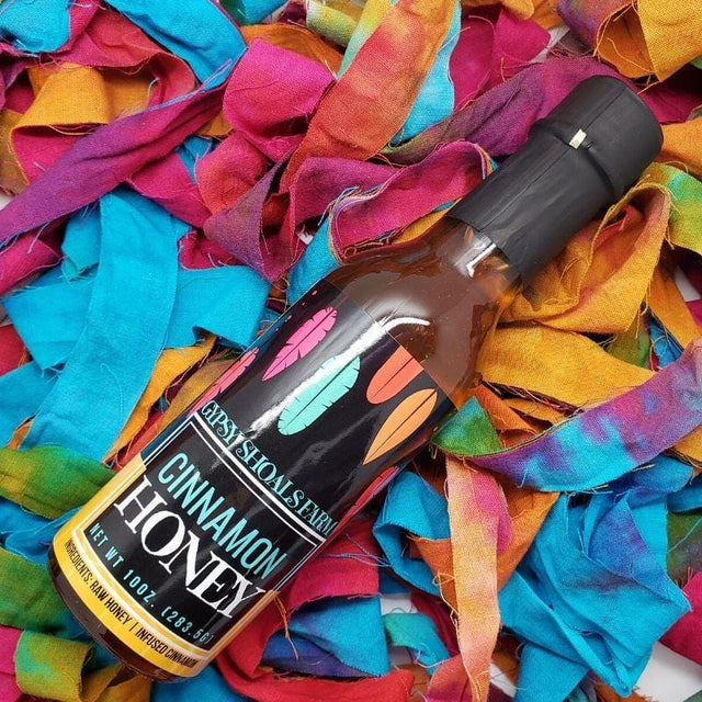 Cinnamon Infused All Natural Raw Honey