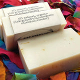 pink grapefruit handcrafted cold pressed soap