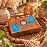 dreamcatcher-wood-sobriety-chip-holder-recovery-god-box-turquoise-inlay