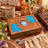 dreamcatcher-wood-sobriety-chip-holder-recovery-god-box-turquoise-inlay