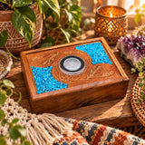 dreamcatcher-wood-sobriety-chip-holder-recovery-god-box-turquoise-inlay
