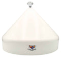 farmhouse-chic-lid-bling-crystal-finial-anti-roost-proof-5-gallon-bucket-cover-poultry-pyramid-white