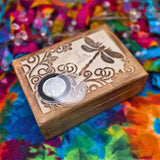 handcrafted-recovery-chip-holder-wood-god-box-dragonfly-keepsake-velvet-lined