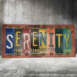 handcrafted-serenity-license-plate-sign-recovery-gifts-wall-art