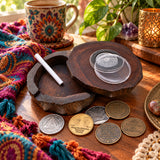 recovery-gift-AA-ash-tray-chip-holder-wood-box