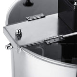 4 frame electric honey extractor top view