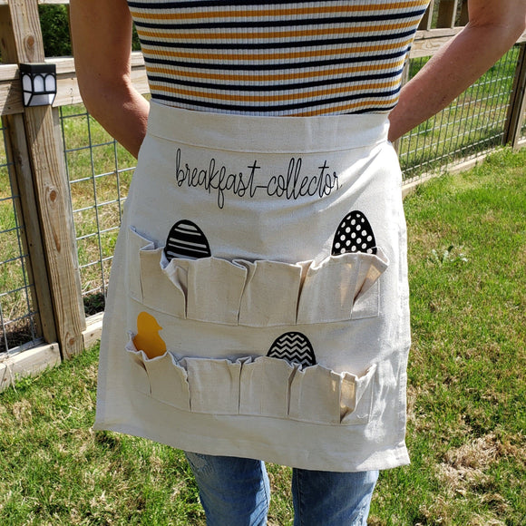 How to Make an Egg Gathering Apron from a Pillowcase - Summers Acres
