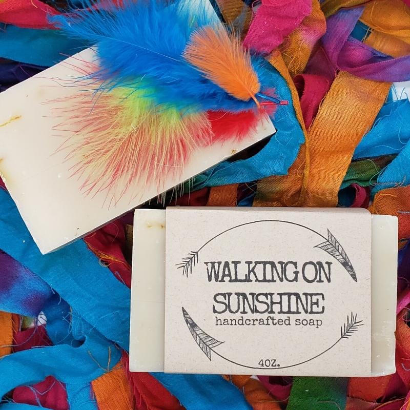 Walking on Sunshine 4OZ | Handcrafted Cold Pressed Soap