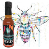 flavored raw pepper honey heat and sweet ginger infused gourmet honey